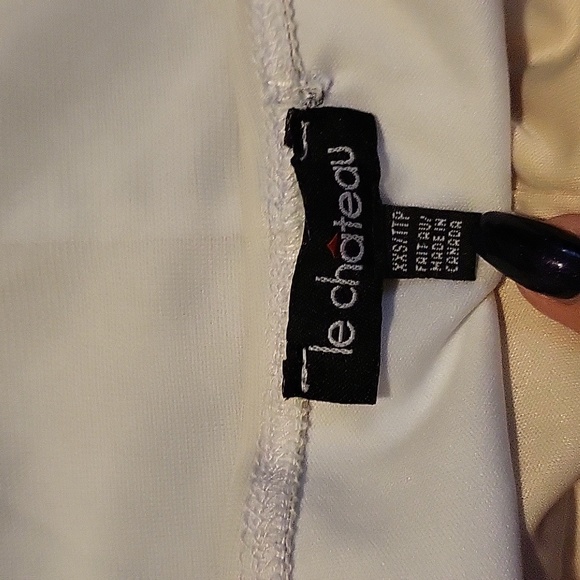 Le Château white halter top - Picture 7 of 8